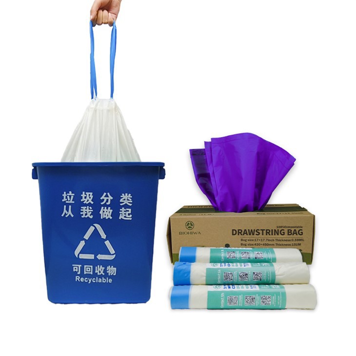 Customized Biodegradable Drawstring Bag